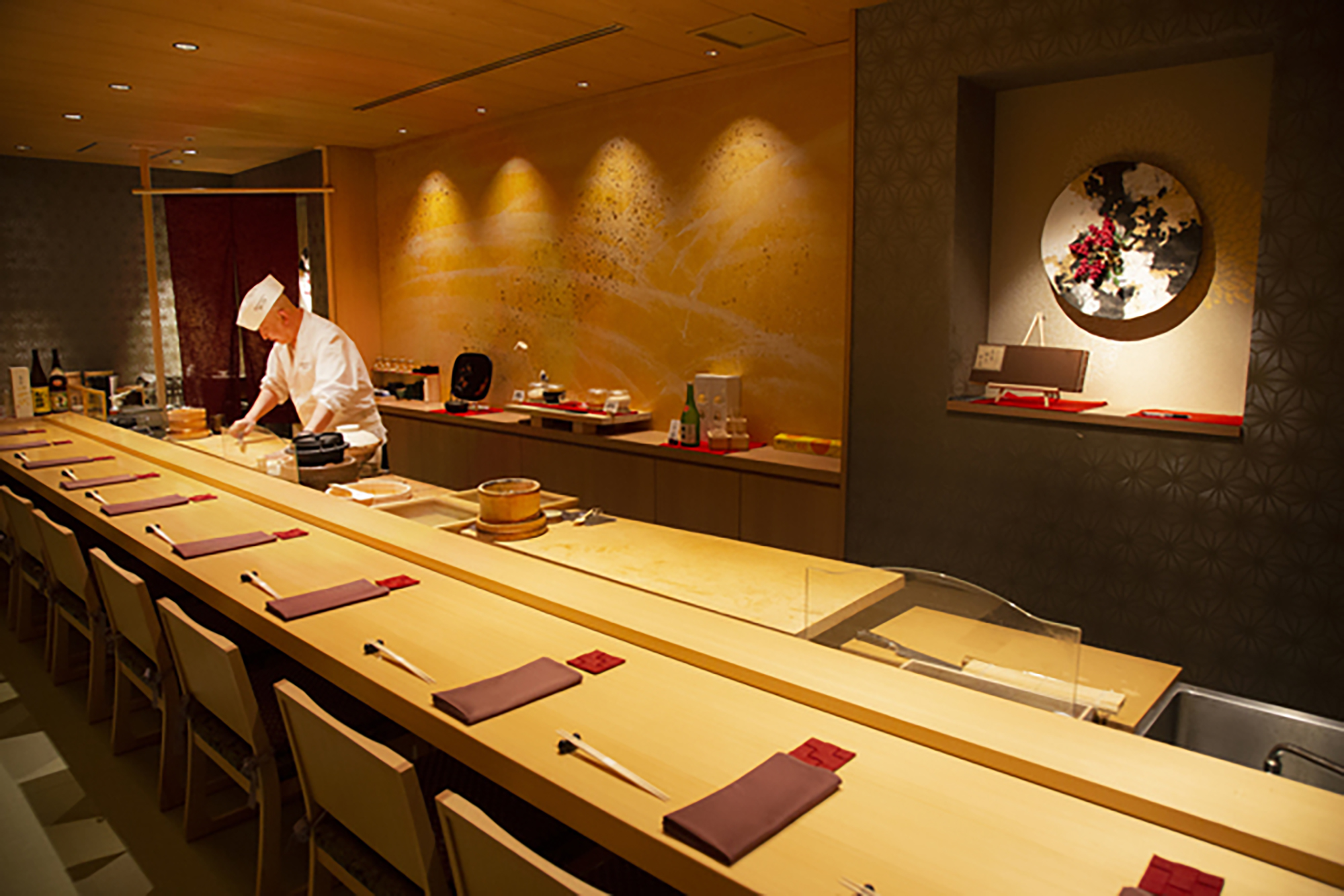 Sushi Nagata restaurant at Appi Kogen Crowne Plaza